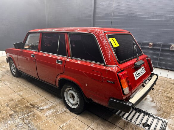 1994 Lada (ВАЗ) 2104 5-speed, красный, 90000 рублей - вид 5