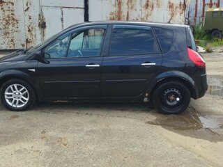 2008 Renault Scenic II Рестайлинг, чёрный, 450000 рублей, вид 4
