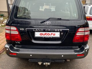 2003 Toyota Land Cruiser 100 Series Рестайлинг 1, чёрный, 2400000 рублей, вид 2