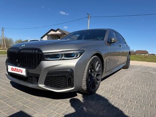 2019 BMW 7 серии Long 740Ld xDrive VI (G11/G12) Рестайлинг, серый, 5250000 рублей, вид 1