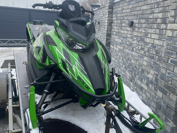 2015 Arctic Cat Sno Pro, зелёный, 700000 рублей - вид 10
