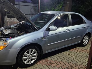 2008 Kia Cerato I Рестайлинг, голубой, 340000 рублей, вид 4