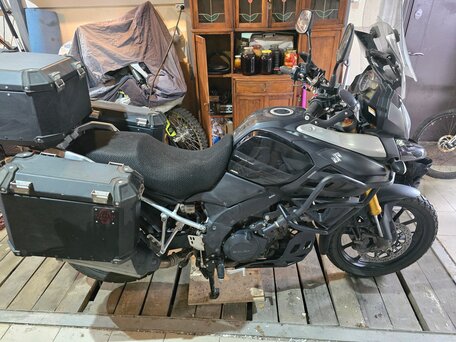 2014 Suzuki V-Strom 1000, чёрный, 755000 рублей, вид 5