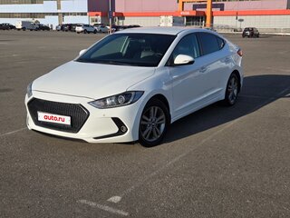 2016 Hyundai Elantra VI (AD), белый, 990000 рублей, вид 1