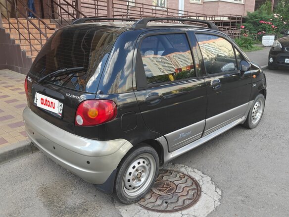 2010 Daewoo Matiz Best I Рестайлинг, чёрный, 270000 рублей - вид 3