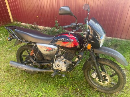 2021 Bajaj Boxer BM 150X, чёрный, 80000 рублей, вид 3