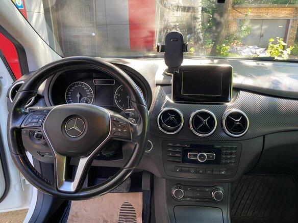 2014 Mercedes-Benz B-Класс 180 II (W246), белый, 1300000 рублей - вид 3