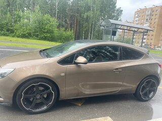 2013 Opel Astra GTC J Рестайлинг, коричневый, 950000 рублей, вид 4