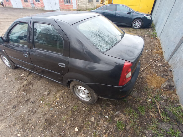 2010 Renault Logan I Рестайлинг, чёрный, 250000 рублей - вид 5
