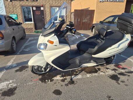 2013 Suzuki Burgman (SkyWave) 650, белый, 550000 рублей, вид 2