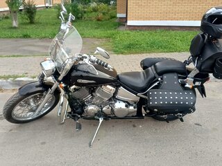 2003 Yamaha XVS400 Drag Star, чёрный, 340000 рублей, вид 3