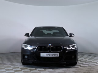 2017 BMW 3 серии 320i xDrive VI (F3x) Рестайлинг, чёрный, 2600000 рублей, вид 2