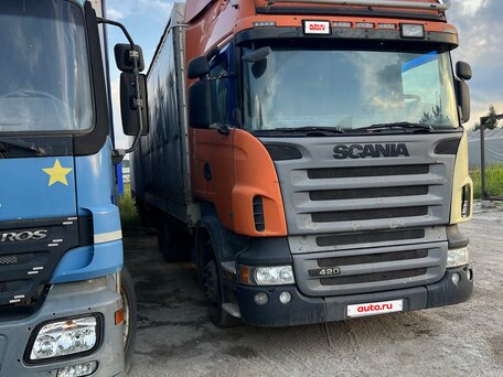 2005 Scania R-Series, оранжевый, 2600000 рублей, вид 1