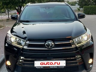2020 Toyota Highlander III (XU50) Рестайлинг, чёрный, 3810000 рублей, вид 1