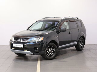 2008 Mitsubishi Outlander II, чёрный, 949000 рублей, вид 1