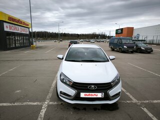 2017 Lada (ВАЗ) Vesta SW I, белый, 820000 рублей, вид 3