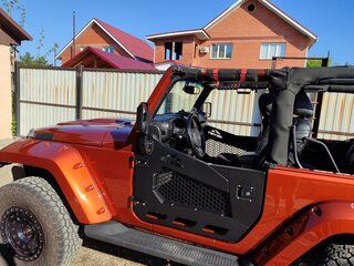 2014 Jeep Wrangler III (JK), оранжевый, 4500000 рублей, вид 4
