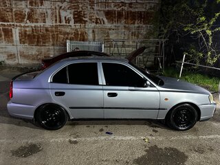 2007 Hyundai Accent ТагАЗ II, серебристый, 540000 рублей, вид 4