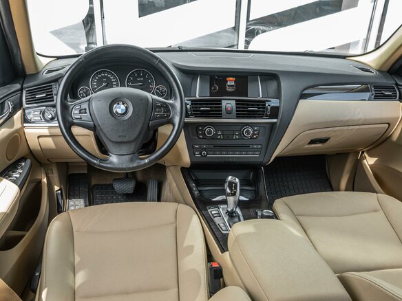 2014 BMW X3 20i xDrive II (F25) Рестайлинг, белый - вид 5