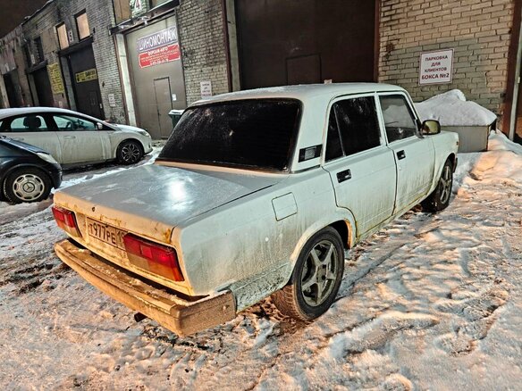 2007 Lada (ВАЗ) 2107, белый, 120000 рублей - вид 3