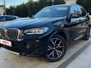 2022 BMW X3 25i xDrive III (G01) Рестайлинг, чёрный, 3100000 рублей, вид 2
