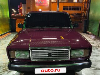 2004 Lada (ВАЗ) 2107, пурпурный, 240000 рублей, вид 4
