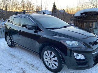 2011 Mazda CX-7 I Рестайлинг, чёрный, 1250000 рублей, вид 2