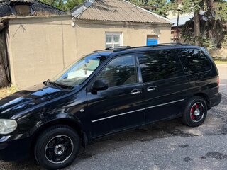 2005 Kia Carnival I Рестайлинг, чёрный, 530000 рублей, вид 4