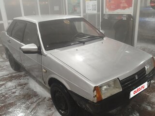 2002 Lada (ВАЗ) 21099, серебристый, 75000 рублей, вид 1
