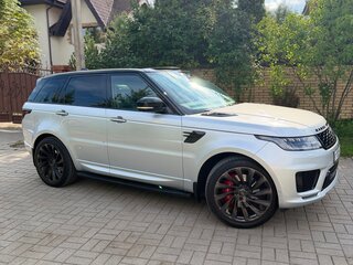 2020 Land Rover Range Rover Sport II Рестайлинг, серебристый, 8000000 рублей, вид 2