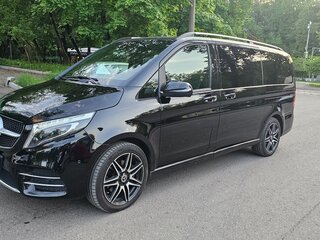 2020 Mercedes-Benz V-Класс Long 220 d длинный III (W447) Рестайлинг, чёрный, 5300000 рублей, вид 1