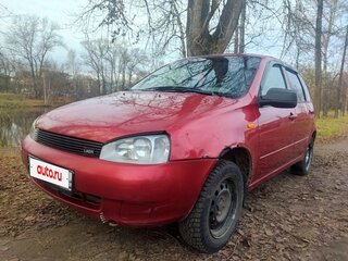 2010 Lada (ВАЗ) Kalina I, красный, 205000 рублей, вид 1