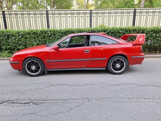 1991 Opel Calibra, красный, 393000 рублей, вид 2