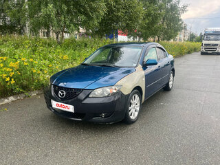 2006 Mazda 3 I (BK) Рестайлинг, синий, 300000 рублей, вид 1