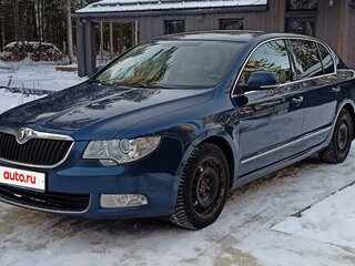 2012 Skoda Superb II, синий, 780000 рублей, вид 1