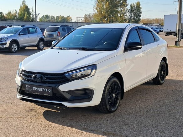 2023 Lada (ВАЗ) Vesta I Рестайлинг (NG), белый