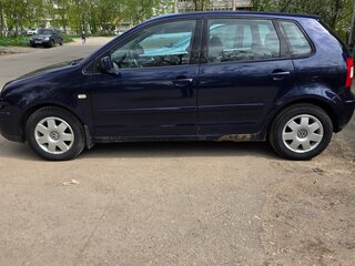 2002 Volkswagen Polo IV, синий, 270000 рублей, вид 1