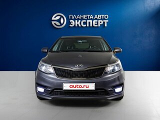 2016 Kia Rio III Рестайлинг, серый, 890000 рублей, вид 2
