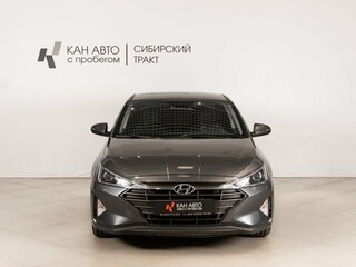 2019 Hyundai Elantra VI (AD) Рестайлинг, серый, 1620000 рублей, вид 2