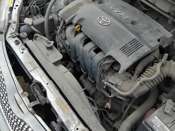 2006 Toyota Corolla Fielder IX (E120, E130) Рестайлинг, серый, 640000 рублей - вид 9