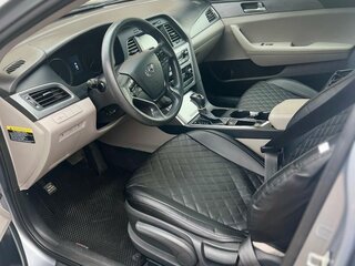 2015 Hyundai Sonata VII (LF), серый, 1350000 рублей, вид 4