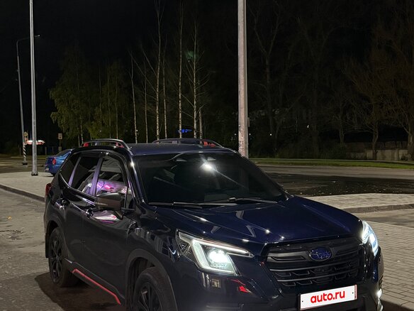 2022 Subaru Forester V Рестайлинг, синий - вид 4