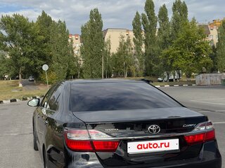 2016 Toyota Camry VII (XV50) Рестайлинг, чёрный, 1960000 рублей, вид 2