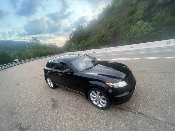 2003 Infiniti FX35 I (S50), чёрный, 950000 рублей - вид 15