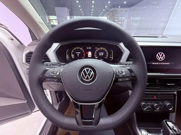 2022 Volkswagen T-Cross I, белый - вид 11