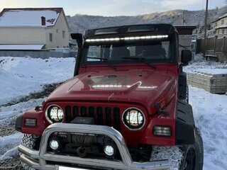 2005 Jeep Wrangler II (TJ), красный, 1800000 рублей, вид 1