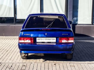2007 Lada (ВАЗ) 2114, синий, 141000 рублей, вид 4