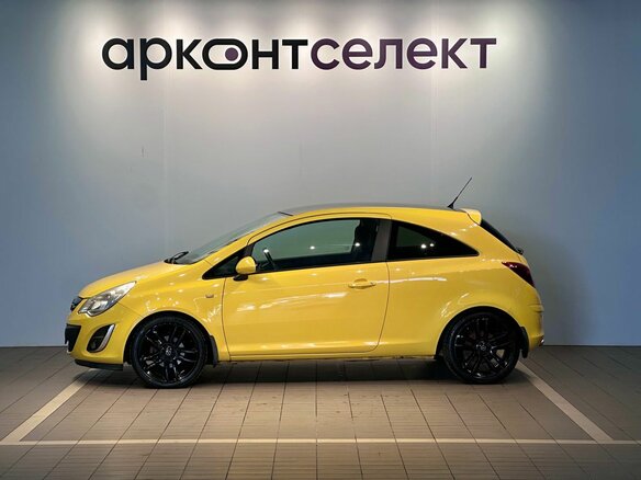 2011 Opel Corsa D Рестайлинг II, жёлтый, 629900 рублей - вид 4