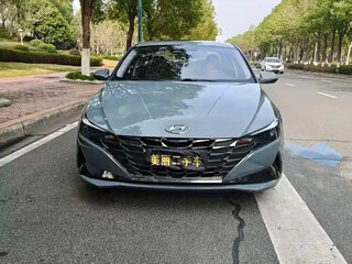 2022 Hyundai Elantra VII (CN7), серый, 1087000 рублей, вид 2
