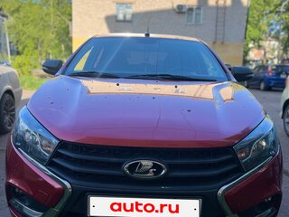 2018 Lada (ВАЗ) Vesta I, красный, 750000 рублей, вид 3